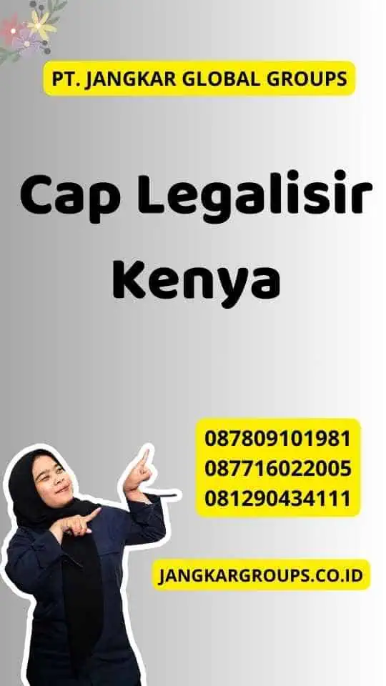 Cap Legalisir Kenya
