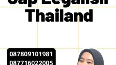 Cap Legalisir Thailand