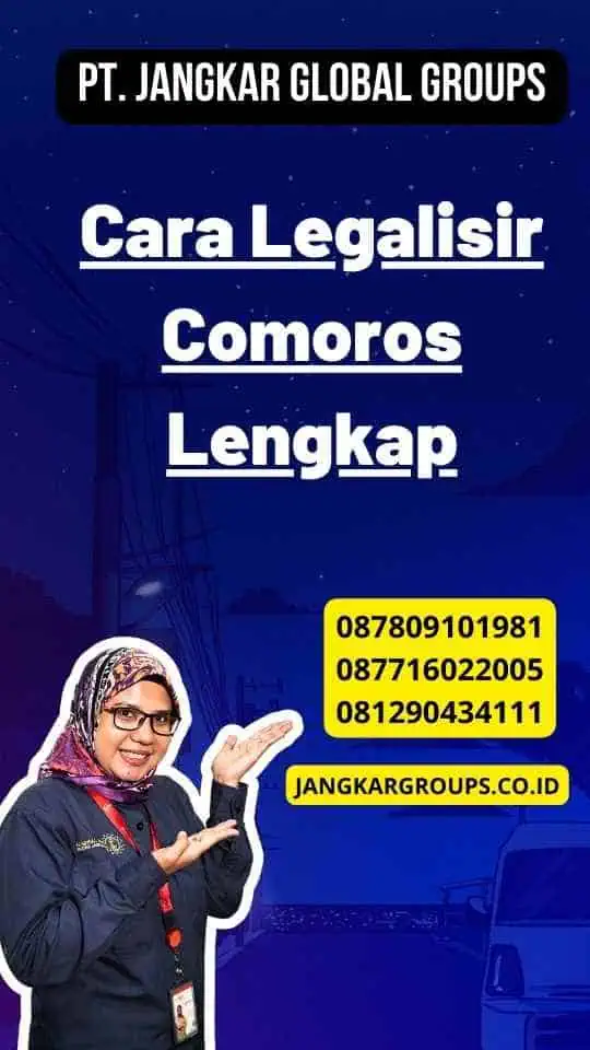 Cara Legalisir Comoros Lengkap