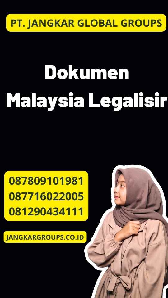 Dokumen Malaysia Legalisir