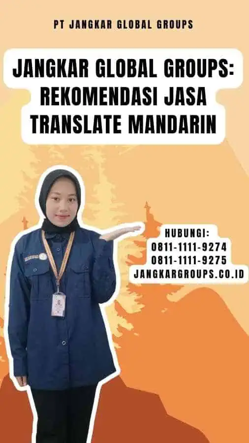 Jangkar Global Groups Rekomendasi Jasa Translate Mandarin