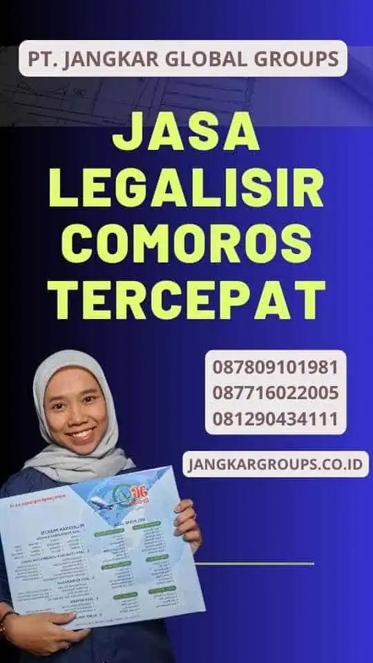 Jasa Legalisir Comoros Tercepat