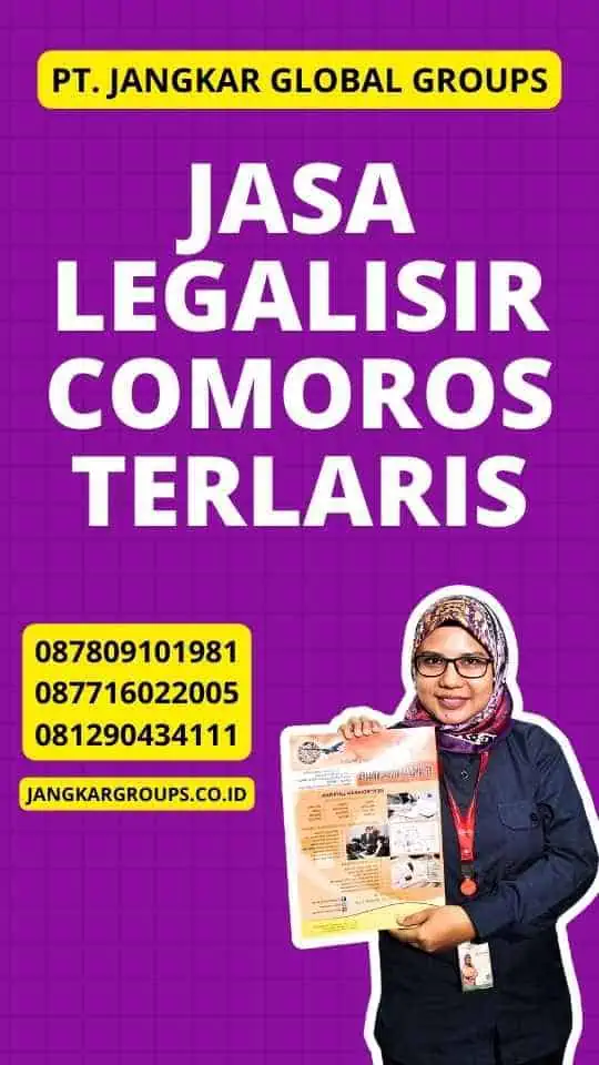 Jasa Legalisir Comoros Terlaris