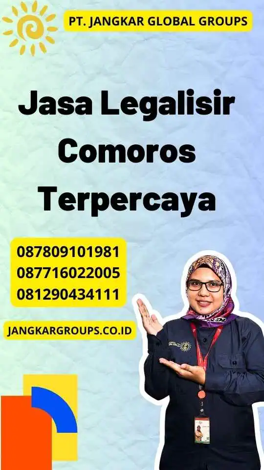 Jasa Legalisir Comoros Terpercaya