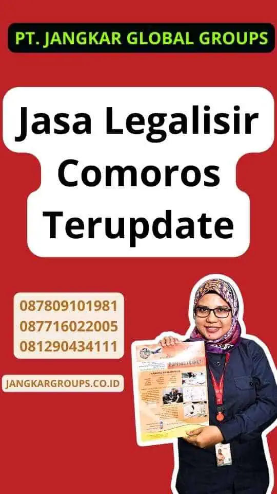 Jasa Legalisir Comoros Terupdate
