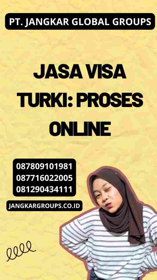 Jasa Visa Turki: Proses Online
