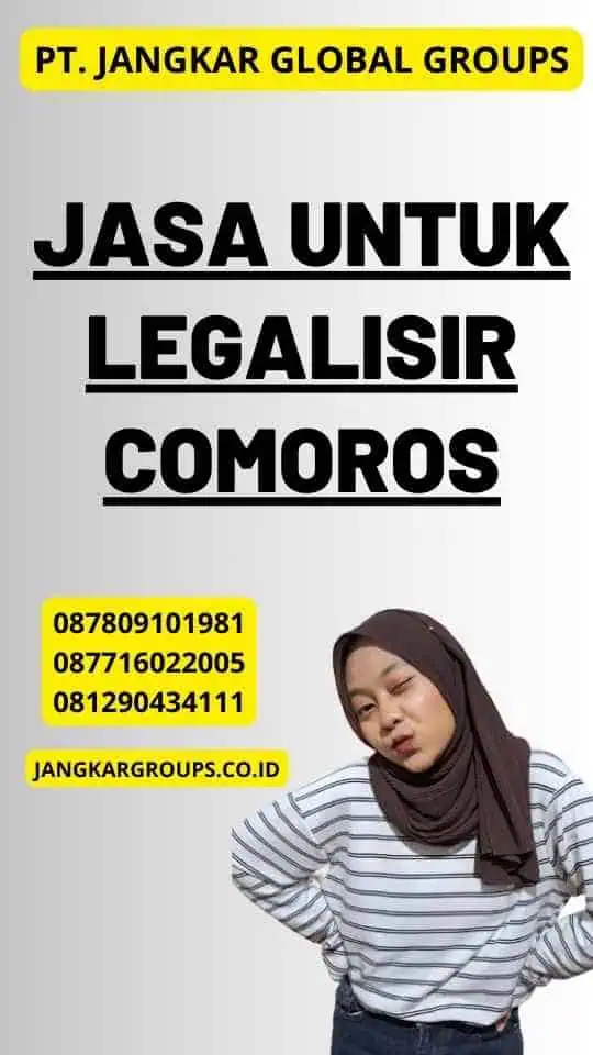 Jasa untuk Legalisir Comoros