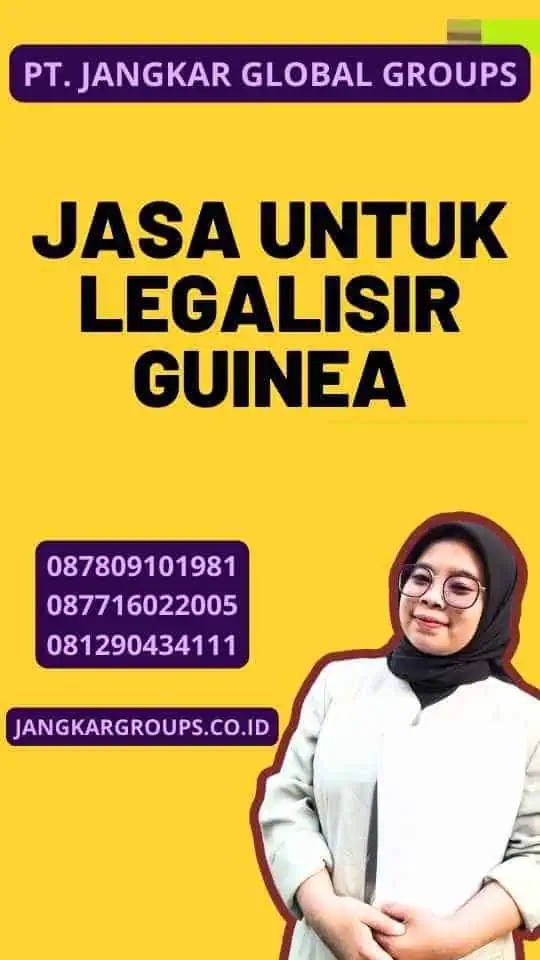 Jasa untuk Legalisir Guinea