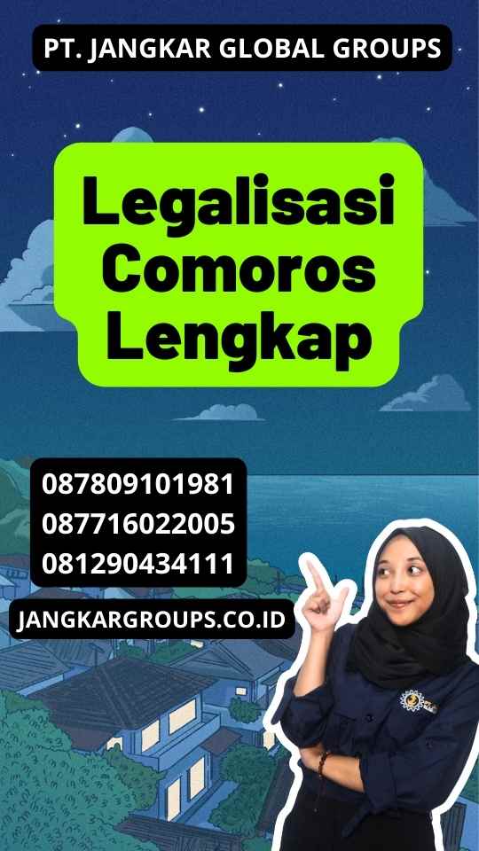 Legalisasi Comoros Lengkap