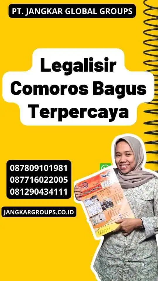 Legalisir Comoros Bagus Terpercaya