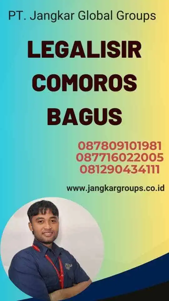 Legalisir Comoros Bagus