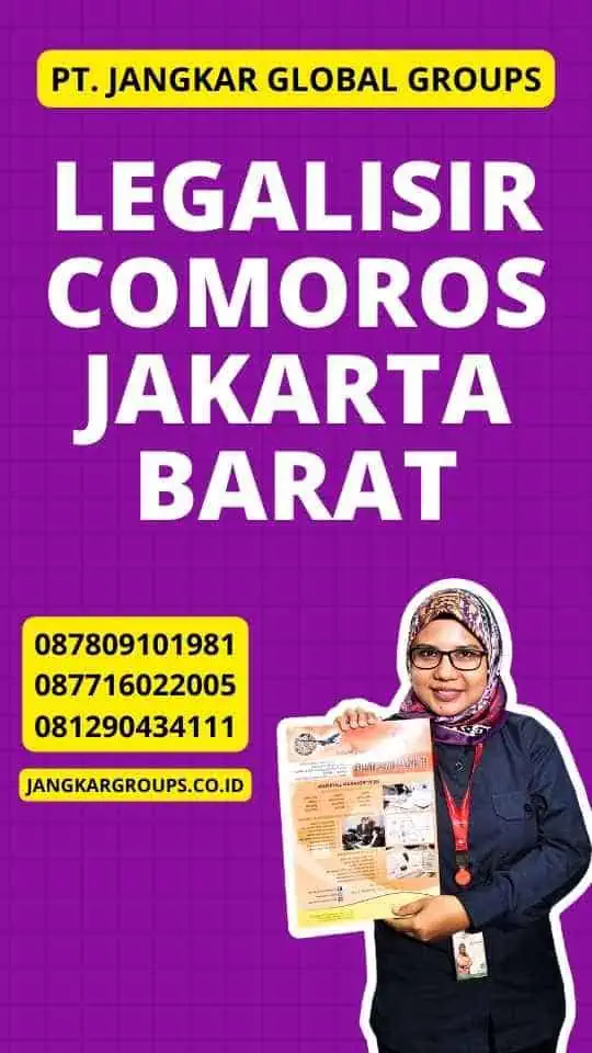 Legalisir Comoros Jakarta Barat