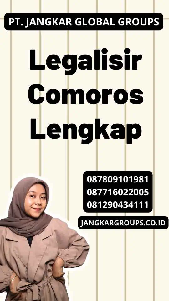 Legalisir Comoros Lengkap