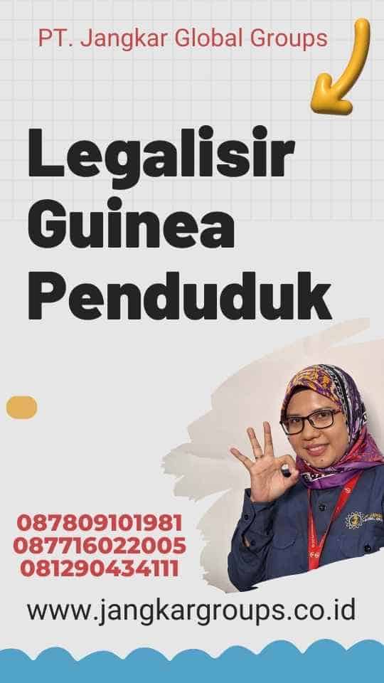 Legalisir Guinea Penduduk