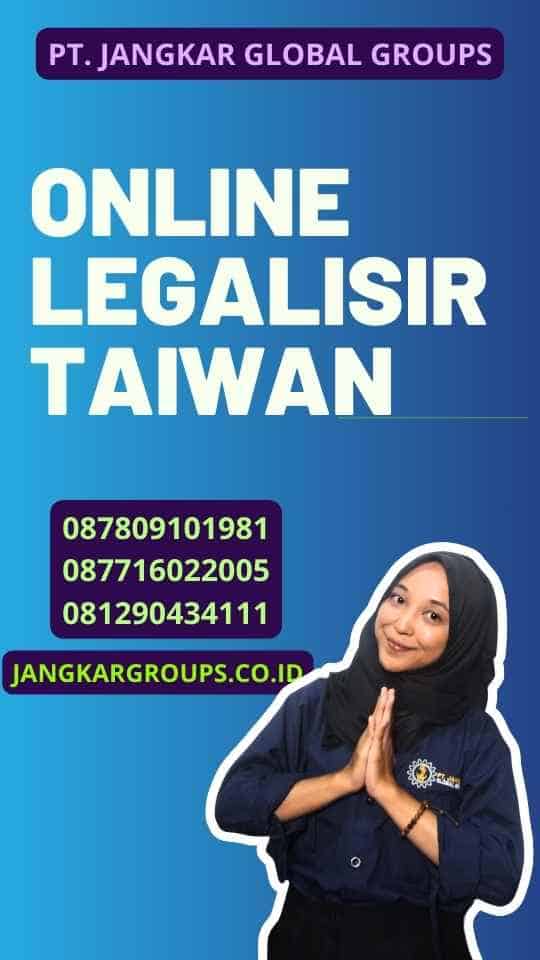 Online Legalisir Taiwan