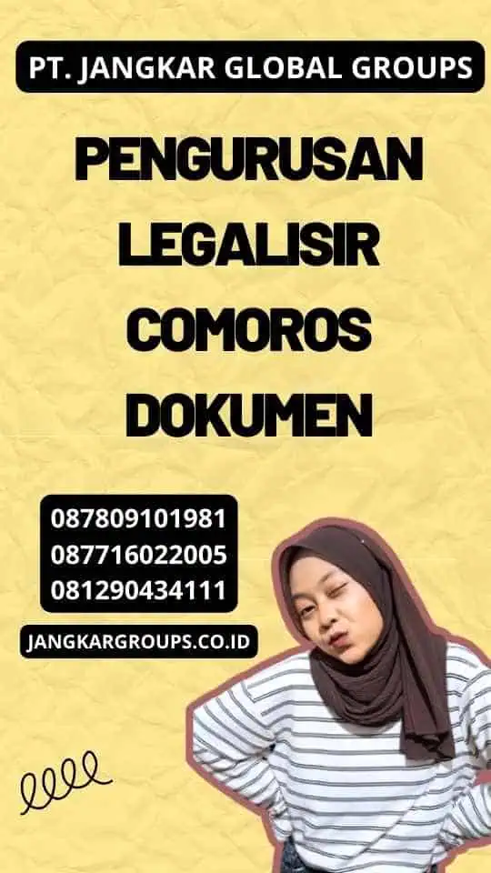 Pengurusan Legalisir Comoros Dokumen