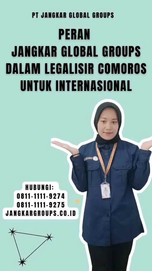 Peran Jangkar Global Groups dalam Legalisir Comoros Untuk Internasional