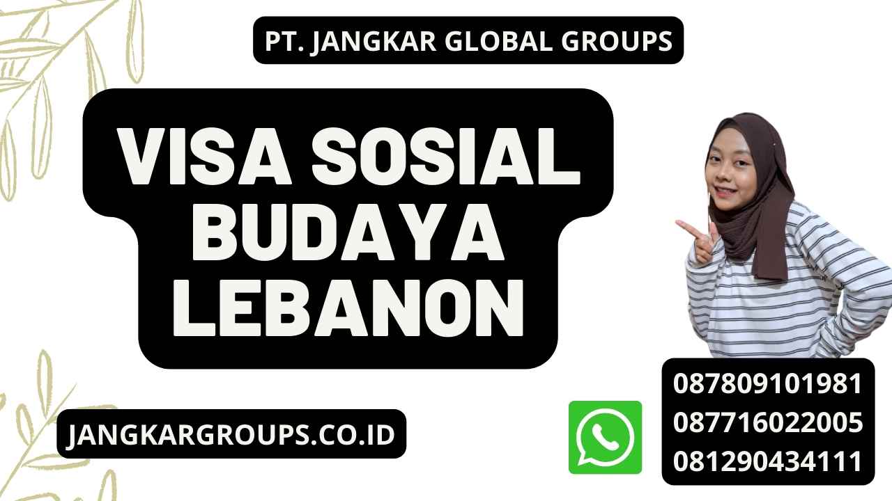 Visa Sosial Budaya Lebanon