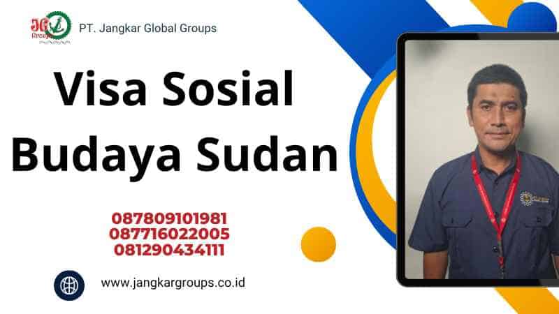 Visa Sosial Budaya Sudan