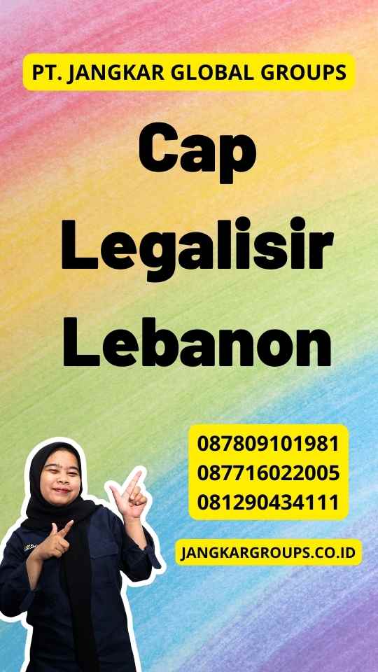 Cap Legalisir Lebanon