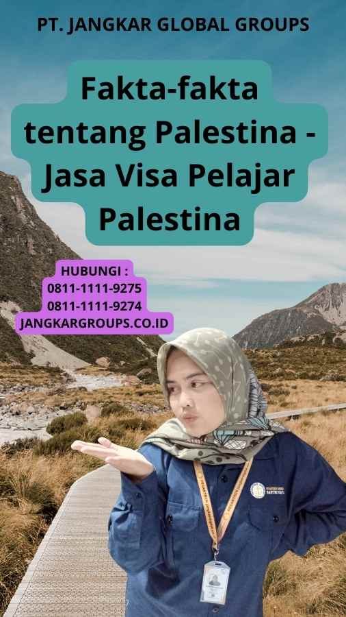 Fakta-fakta tentang Palestina - Jasa Visa Pelajar Palestina