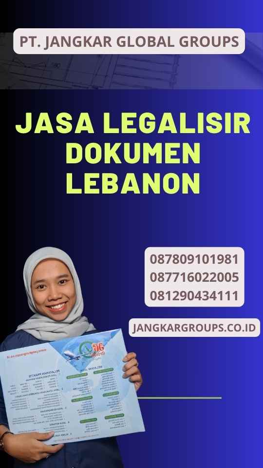 Jasa Legalisir Dokumen Lebanon