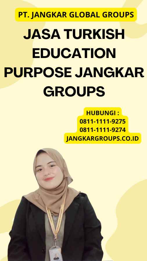 Jasa Turkish Education Purpose Jangkar Groups