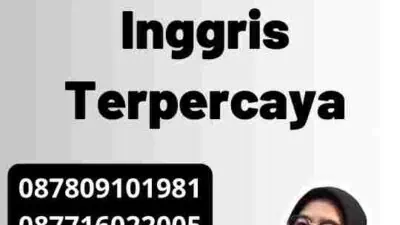 Kualitas Translate Inggris Terpercaya