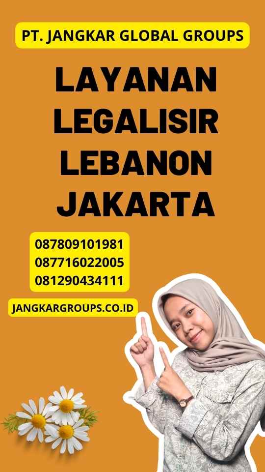 Layanan Legalisir Lebanon Jakarta