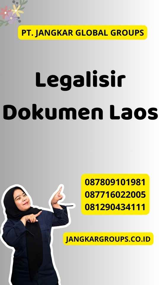 Legalisir Dokumen Laos