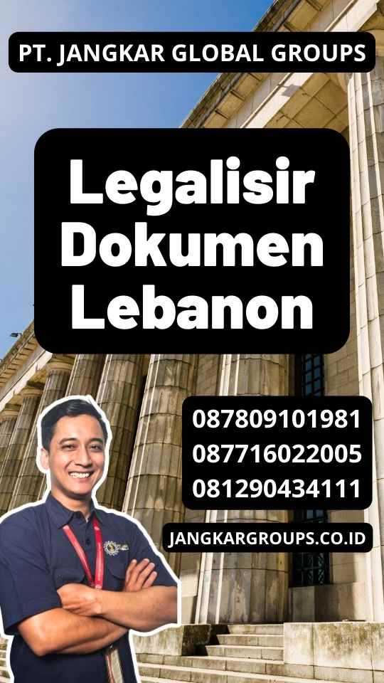 Legalisir Dokumen Lebanon