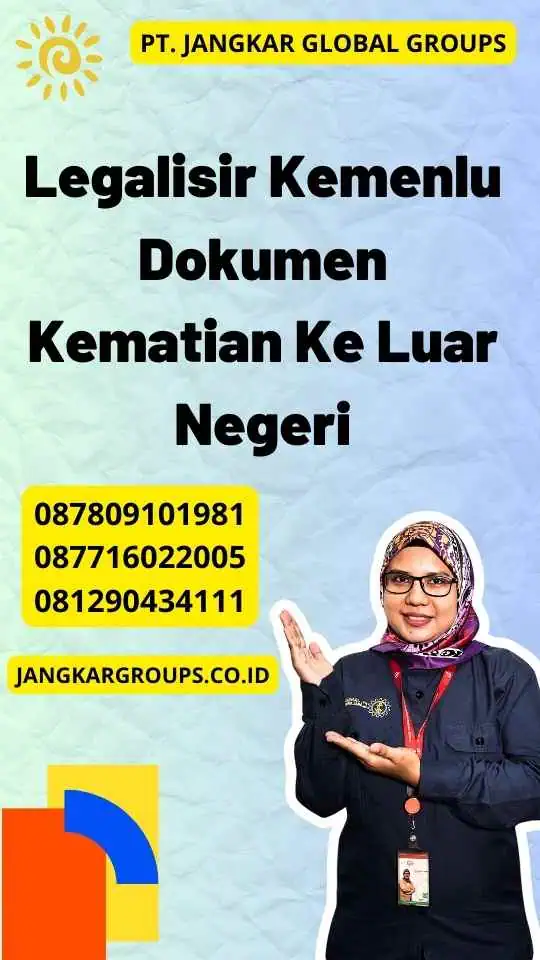 Legalisir Kemenlu Dokumen Kematian Ke Luar Negeri