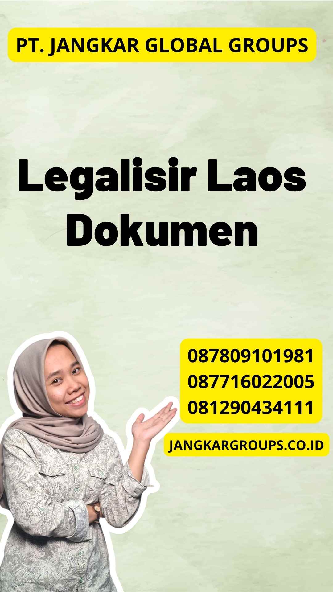 Legalisir Laos Dokumen
