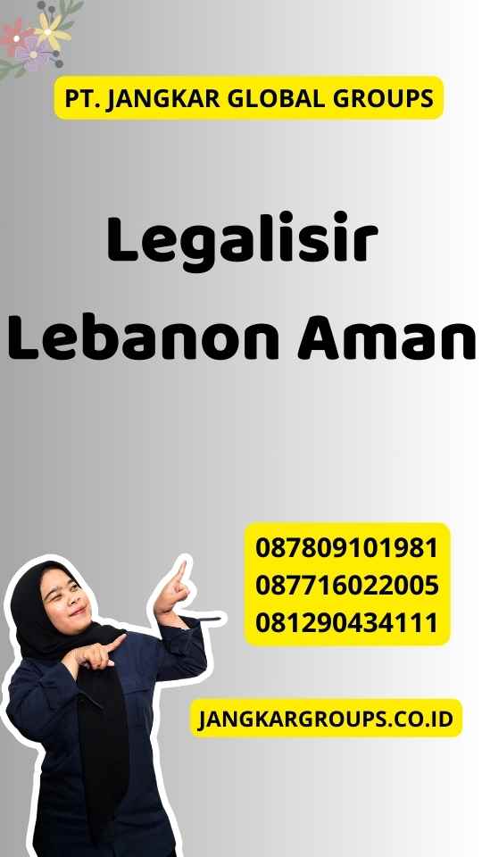 Legalisir Lebanon Aman