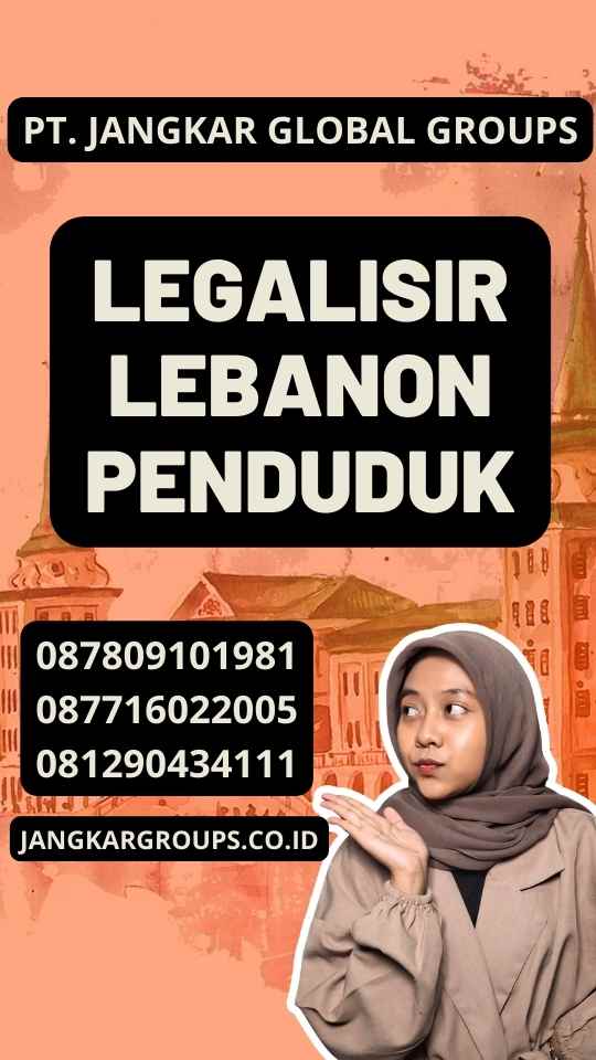 Legalisir Lebanon Penduduk