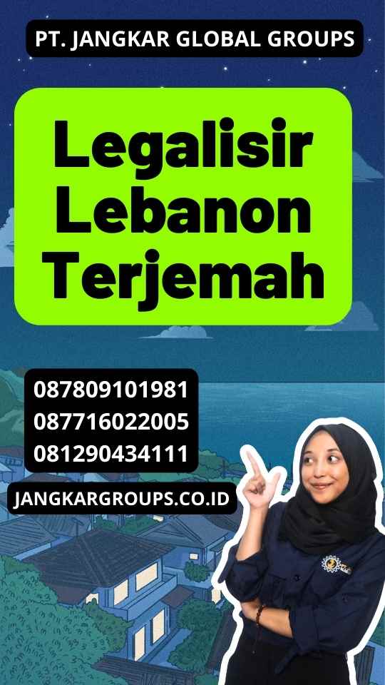 Legalisir Lebanon Terjemah