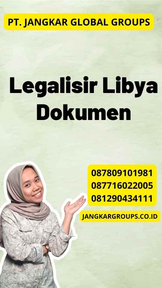 Legalisir Libya Dokumen