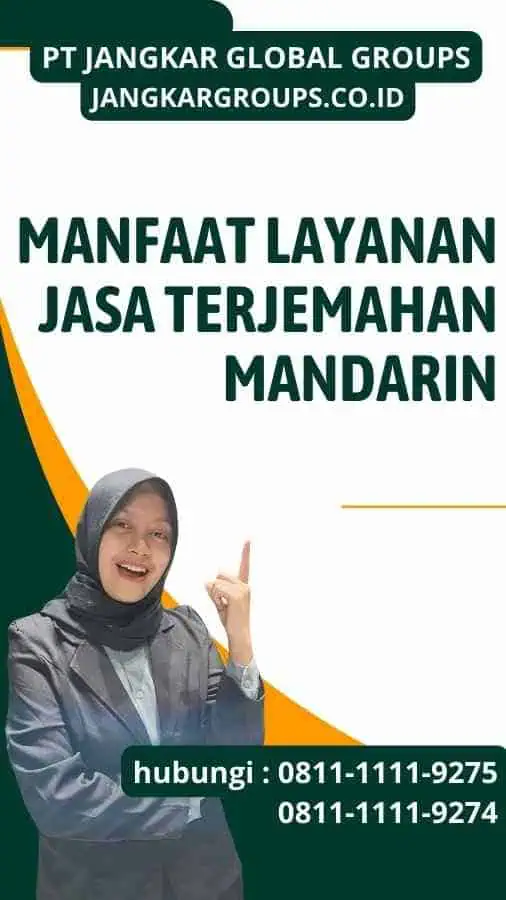 Manfaat Layanan Jasa Terjemahan Mandarin