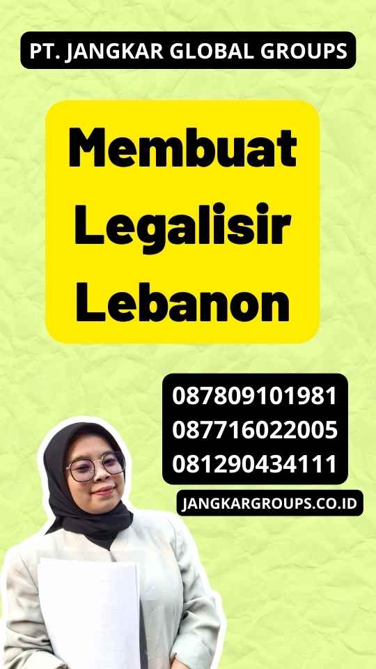 Membuat Legalisir Lebanon