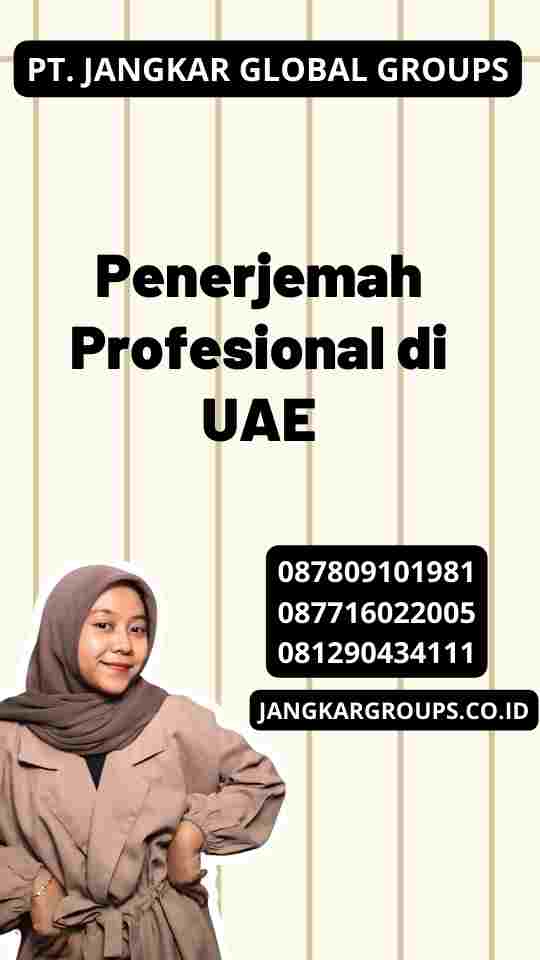 Penerjemah Profesional di UAE