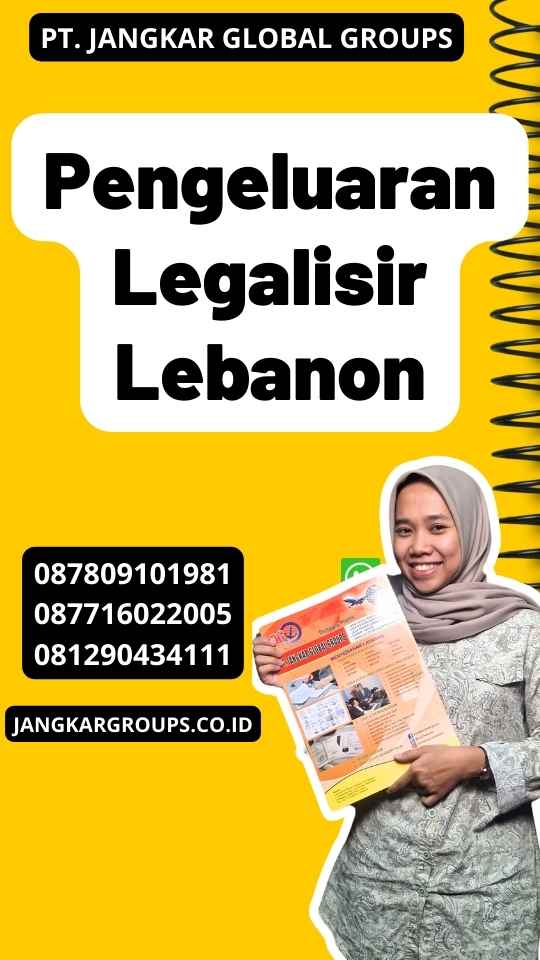 Pengeluaran Legalisir Lebanon