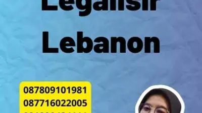 Perbedaan Legalisir Lebanon