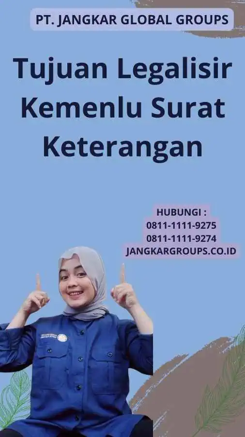 Tujuan Legalisir Kemenlu Surat Keterangan