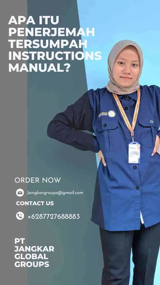 Apa Itu Penerjemah Tersumpah Instructions Manual?