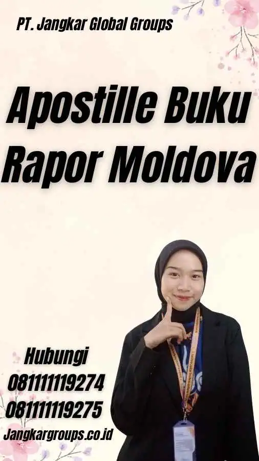 Apostille Buku Rapor Moldova