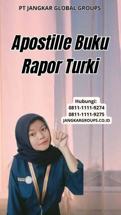 Apostille Buku Rapor Turki