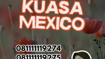 Apostille Surat Kuasa Mexico