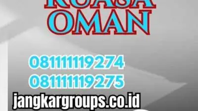 Apostille Surat Kuasa Oman