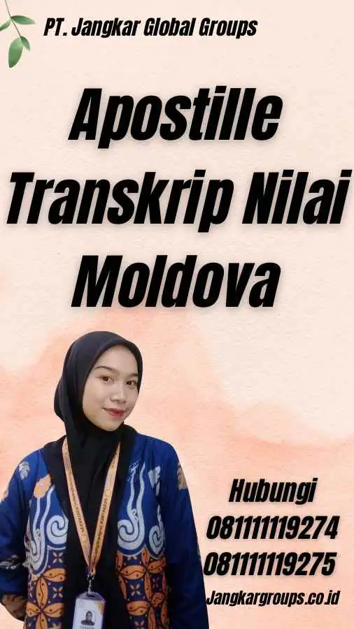 Apostille Transkrip Nilai Moldova