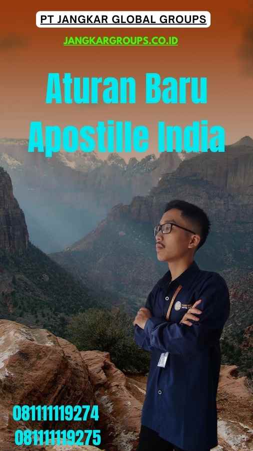 Aturan Baru Apostille India